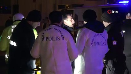 Park halindeki tıra ok gibi saplandı