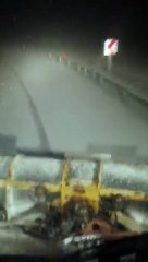 Ankara'ya lapa lapa kar yağdı