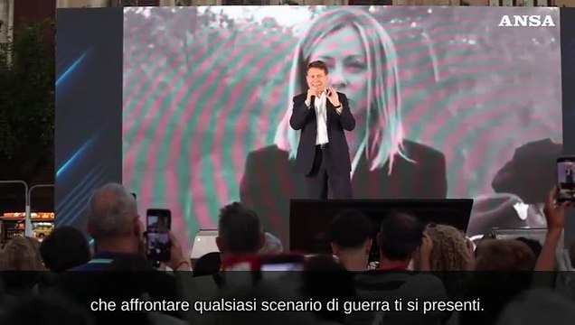 Europee, Conte chiude la campagna elettorale a Palermo