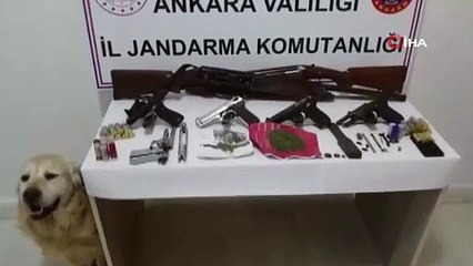 Ankara'da iki şüpheli şahsın evine uyuşturucu operasyonu