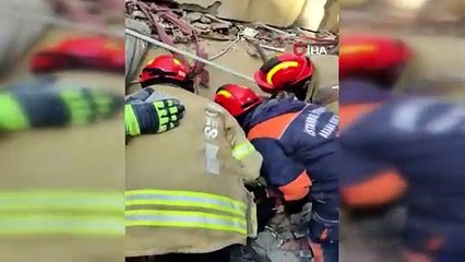 Enkaz altından çıkarılan 5 yaşındaki Serap: Ben çok ağırım ama