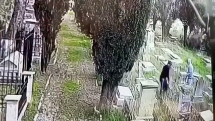 Kudüs’te Hristiyan mezarlığına çirkin saldırı