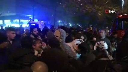 Kurtarma çalışması yapılan binada ikinci çökme