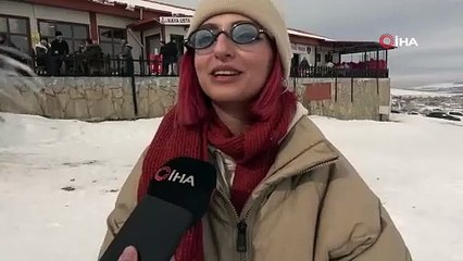 Van’da kayak sezonu geç başladı