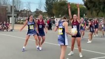 2024 BFNL netball round 8: Strathfieldsaye v Sandhurst (first quarter action)