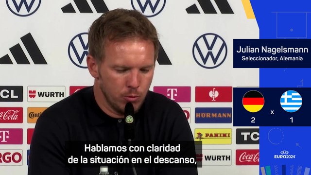 Nagelsmann: En la Euro no hay solo 3 o 4 favoritos; hay un nivel competitivo muy alto