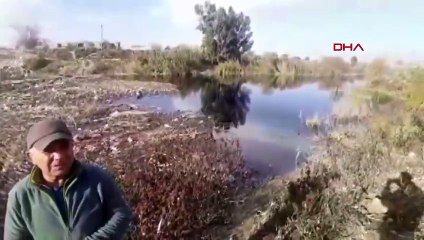 Türkiye’nin can suyu Büyük Menderes Nehri çöplüğü döndü! Halk yaklaşmaya korkuyor