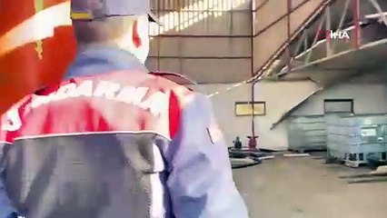 Tavuk çiftliğinde kaçak akaryakıt üretimi