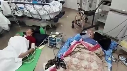 Koronanın başladığı yerden gelen görüntüler korkunç. Hastalar yerde tedavi ediliyor