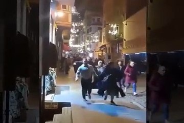 İstanbul'da bomba korkusu. Çantayı fırlattı ortalık karıştı