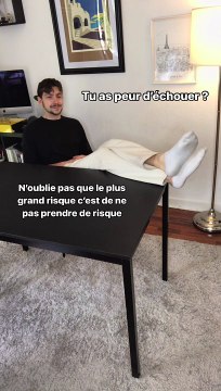 Tu as peur de prendre des risques ? Alors écoute bien cette leçon... (Exclusivité Dailymotion)