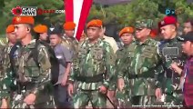 Momen Menhan Prabowo Diangkat Sebagai Warga Kehormatan Komando Pasukan Gerak Cepat