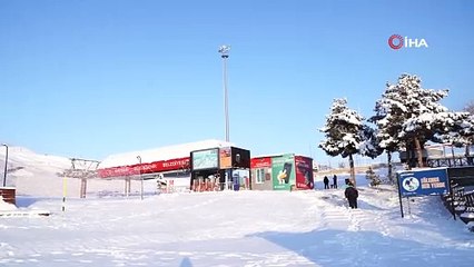 Kar kalınlığı 40 santimetre oldu 