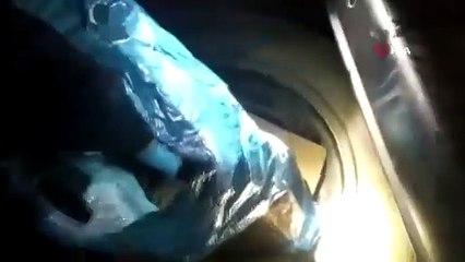 Araçta uyuşturucu madde çıktı. "Gezmek için geldik" dediler