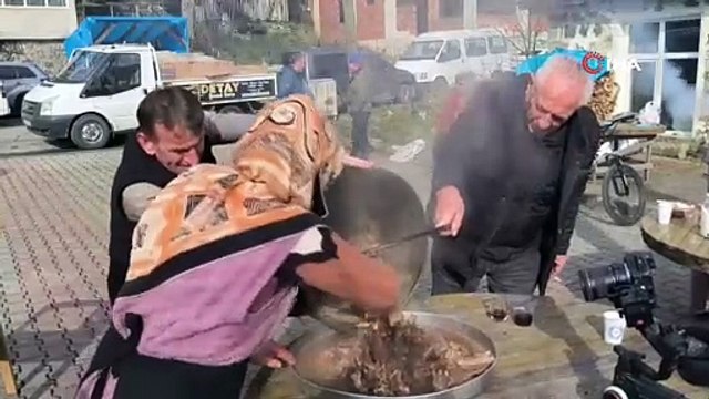 Patlamamış top mermisi müzede sergilendi. Bu olay ancak Karadeniz'de yaşanırdı