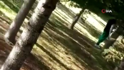 Köpeği kemerle döven şahıs yakalandı