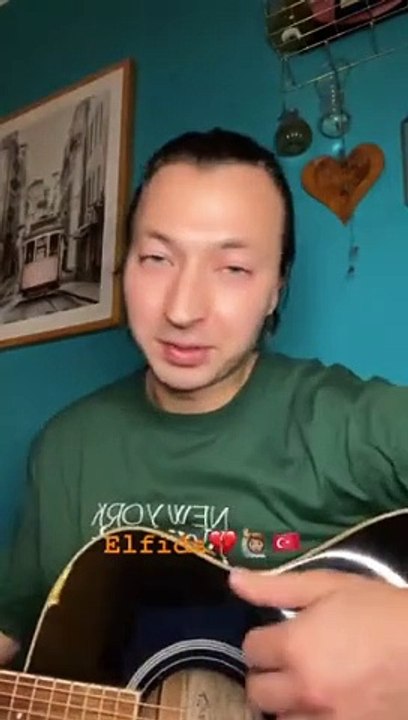 Haluk Levent, kendisine ait olan  Elfida şarkısını, Türkçe bilmediği halde söyleyen müzisyeni paylaştı: Benden güzel söylemiş