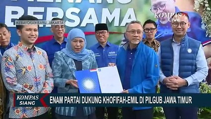 Ini Daftar 6 Partai yang Dukung Khofifah-Emil di Pilgub Jatim 2024