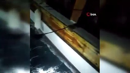 Denizi paylaşamadılar! Balıkçı tekneleri kapıştı