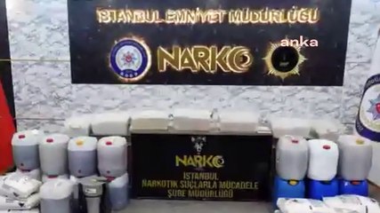 İstanbul'da uyuşturucu operasyonu: 500 kilo metamfetamin ele geçirildi, 24 kişi gözaltına alındı