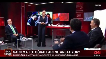 Yandaşlıkta zirve. Akşener’in haksızlığa karşı çıkmasını bile kıskandılar. CNN canlı yayınında utanmadan canlandırma yaptılar