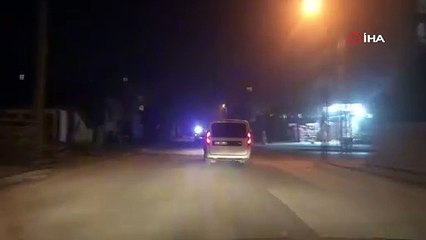 Yabancı uyruklular ve polis arasında kovalamaca yaşandı