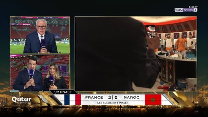 Macron soyunma odasına indi: Fas'ı da tebrik etti