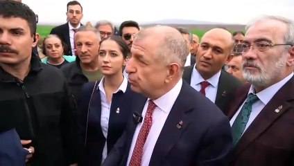 Ümit Özdağ’ın 'sembolik mayın' eylemine izin vermeyen Üsteğmenin nezaketi görülmeye değer