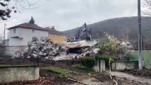 Sarıdere Köyü Camisi yıkıldı! Düzce'deki depremde hasar görmüştü