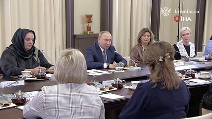 Putin, Ukrayna’da savaşan askerlerin anneleriyle bir araya geldi