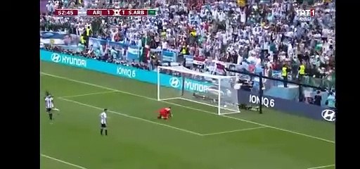 Dünya şokta. Suudiler Arjantin'e 10 dakikada 2 gol attı