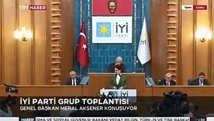 Akşener zamlardan bahsettiği anda TRT yayını kesti