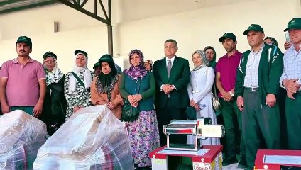 Üreticilere makine desteği