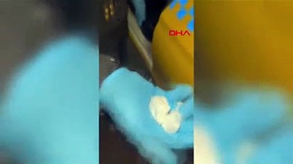 Denetimde tedirgin olan taksici yakayı ele verdi