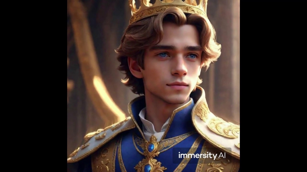 prince leo and his horse/beautyful story/carton
