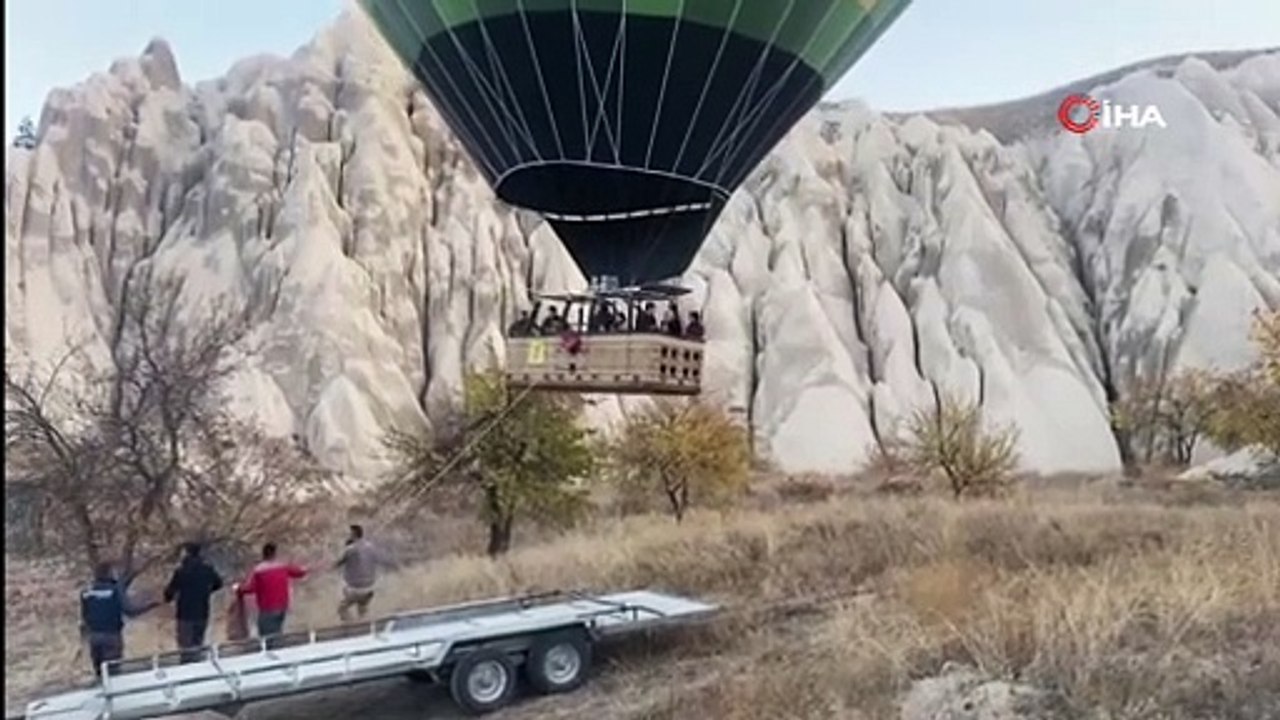 Kapadokya balonsuz kaldı 