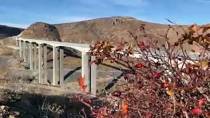 Türkiye'nin en yüksek ayaklı viyadüğü trafiğe açılıyor