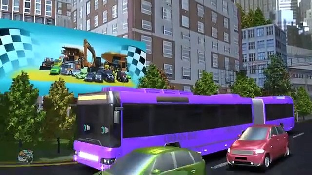 Wheels On The Bus Go Round and Round Nursery Rhyme for Preschool Kids by kidzone favourite