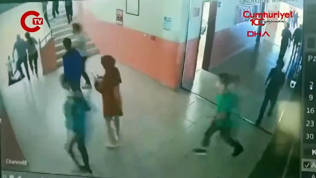 Okul müdürüne zincirle saldıran 2 şüpheliden biri saklandığı evde yakalandı