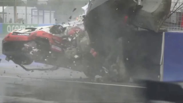 Porsche Carrera Cup North America Race 2 Kaminsky Huge Crash