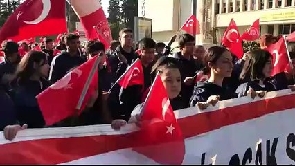 Şehit öğretmen Ayşenur Alkan için yürüdüler