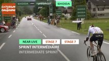 Intermediate Sprint - Stage 7 - Critérium du Dauphiné 2024