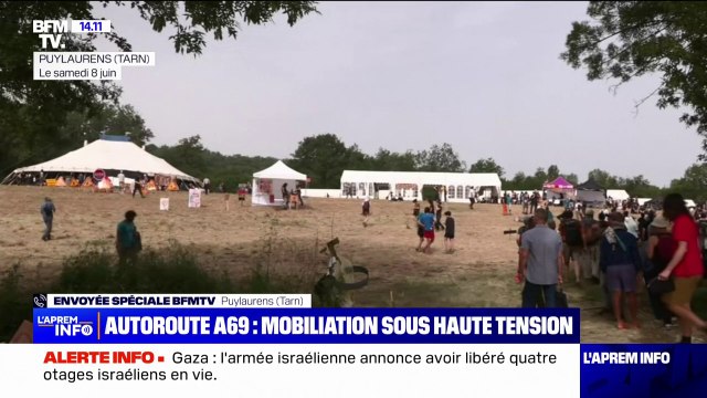 Manifestation contre l'A69: le dispositif de sécurité renforcé, 1.600 policiers et gendarmes mobilisés