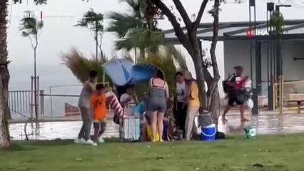 Antalya'da 38 derece sıcaklıkta şaşırtan hava: Hazırlıksız yakalandılar