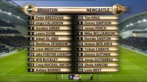 2011-12 FA Cup  (4 Round)  Brighton & Hove Albion v Newcastle United  (28 January 2012)