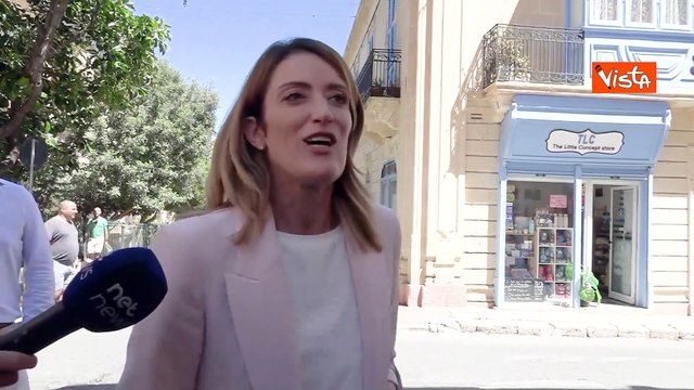 Europee, Metsola: Spero vinca la democrazia