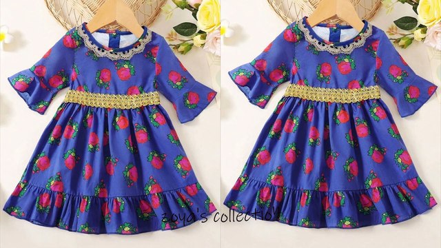 Printed baby frock designs for summer || 1 to 5 Year baby girl Lawn frock designs!!!!