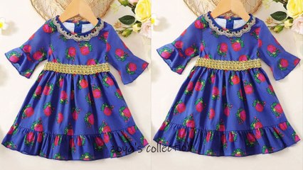 Printed baby frock designs for summer || 1 to 5 Year baby girl Lawn frock designs!!!!