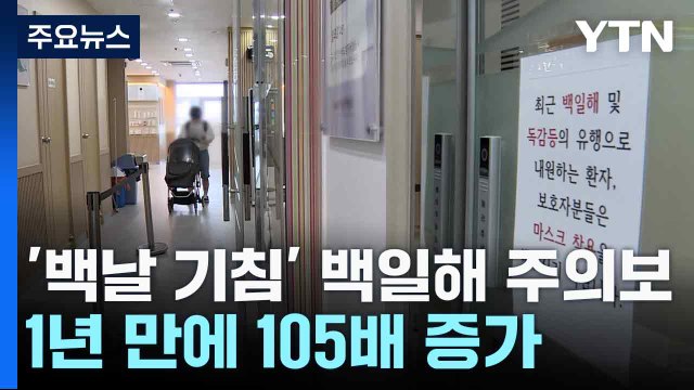 '백날 기침' 백일해 주의보...1년 만에 105배 증가 / YTN