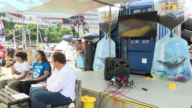 Greenpeace y Barcelona celebran el Día Mundial de los Océanos